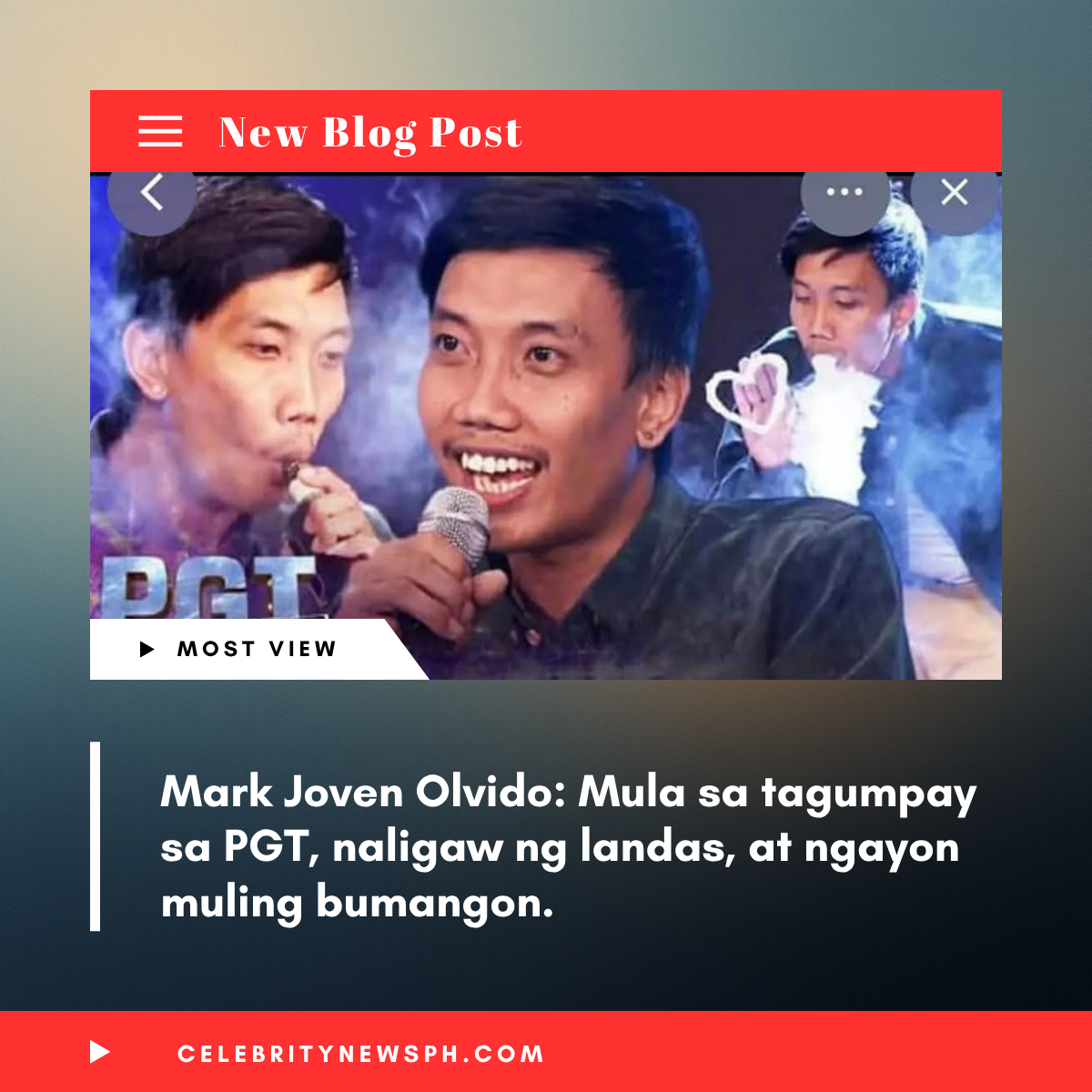 Mark Joven Olvido inspiring comeback journey after PGT success and life challenges