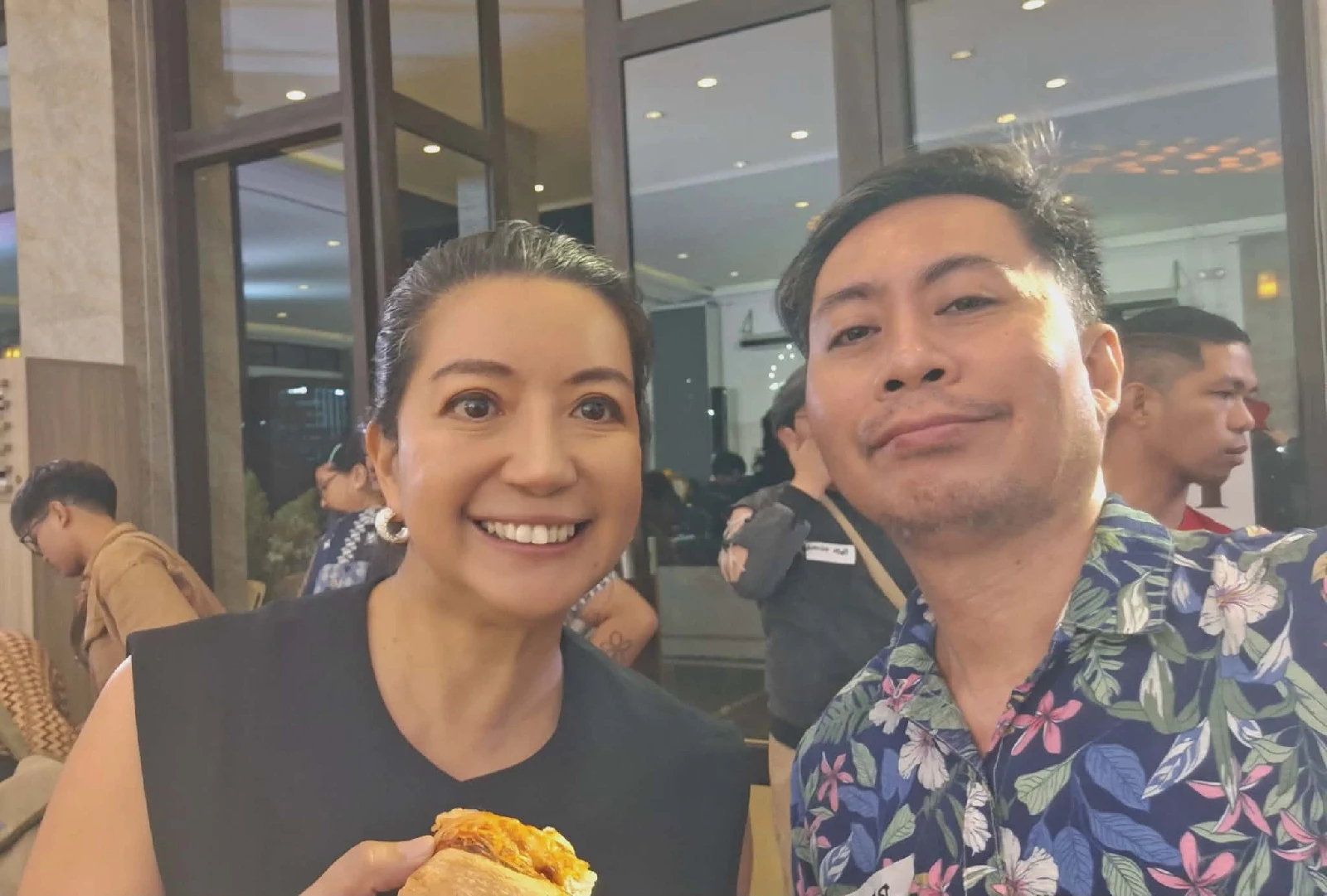 Philippine actors directors and media personalities attend Ricky Lee birthday