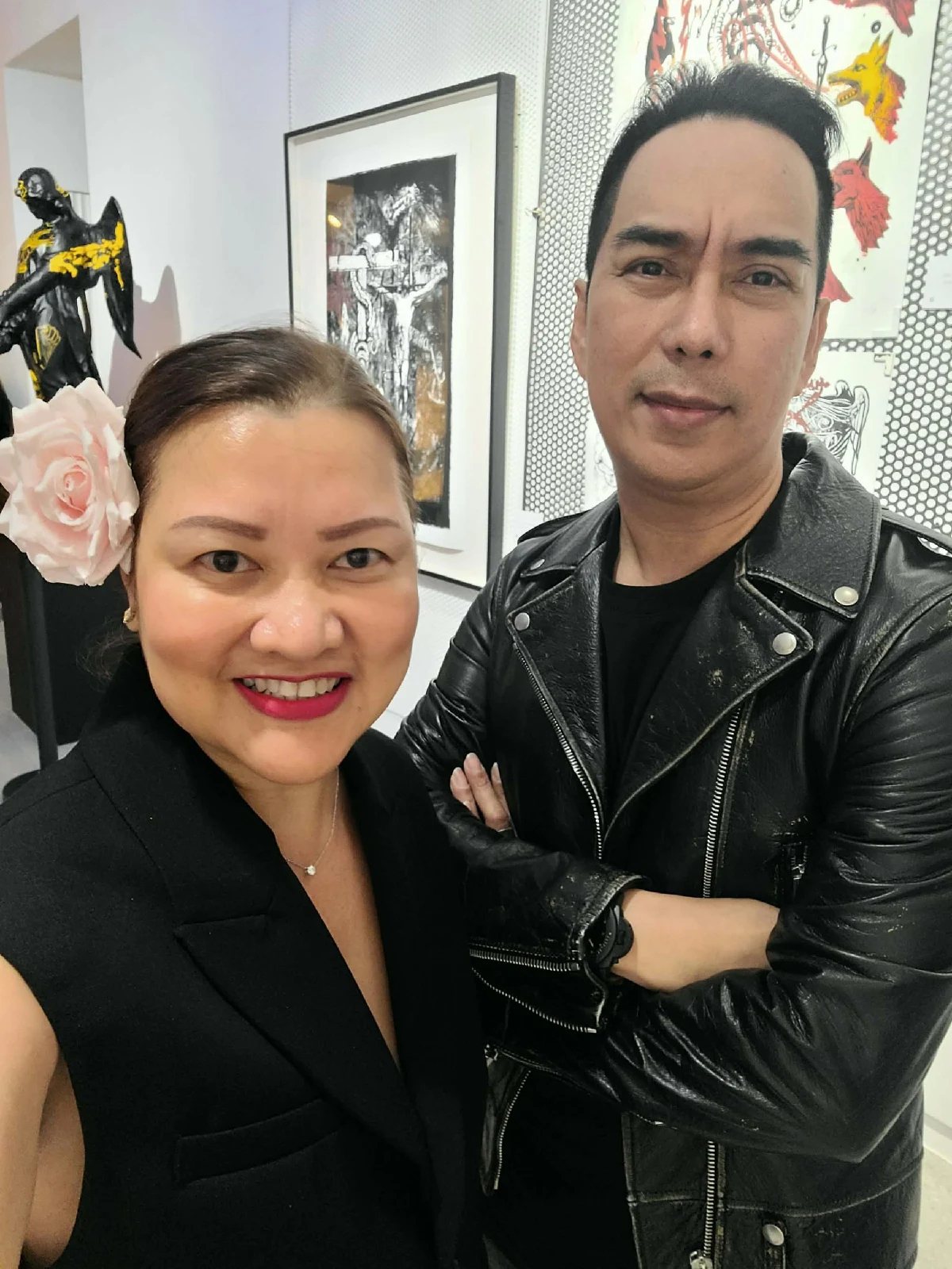 Leslie Pucay and Ronald Ventura