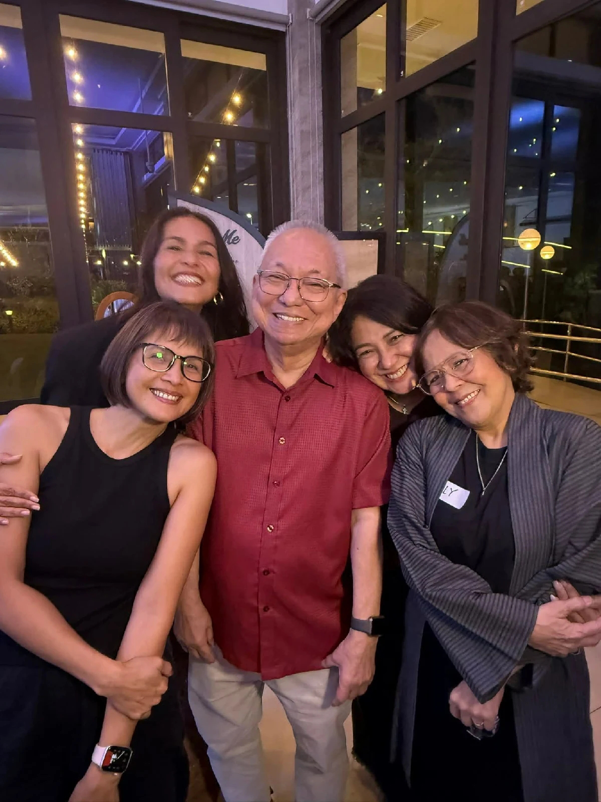 Ricky Lee scriptwriting workshop participants