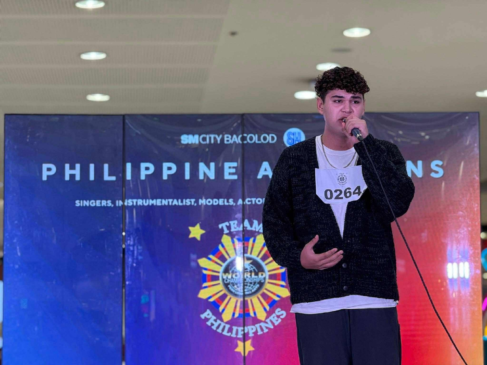 Jhamil Gacela Bacolod talent and rising performer Jhamil Gacela Bacolod talent and rising performer
