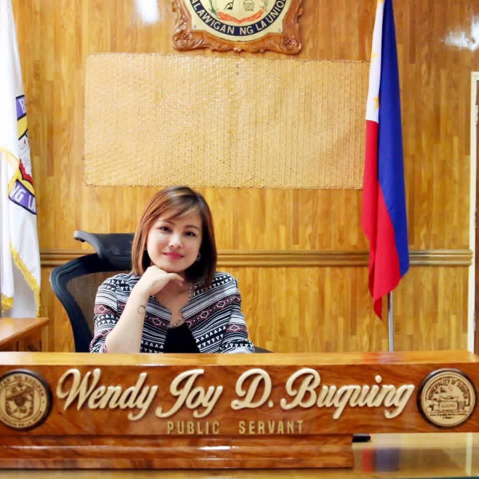 Mayor Wendy Joy A. Dengayan Buquing official photo