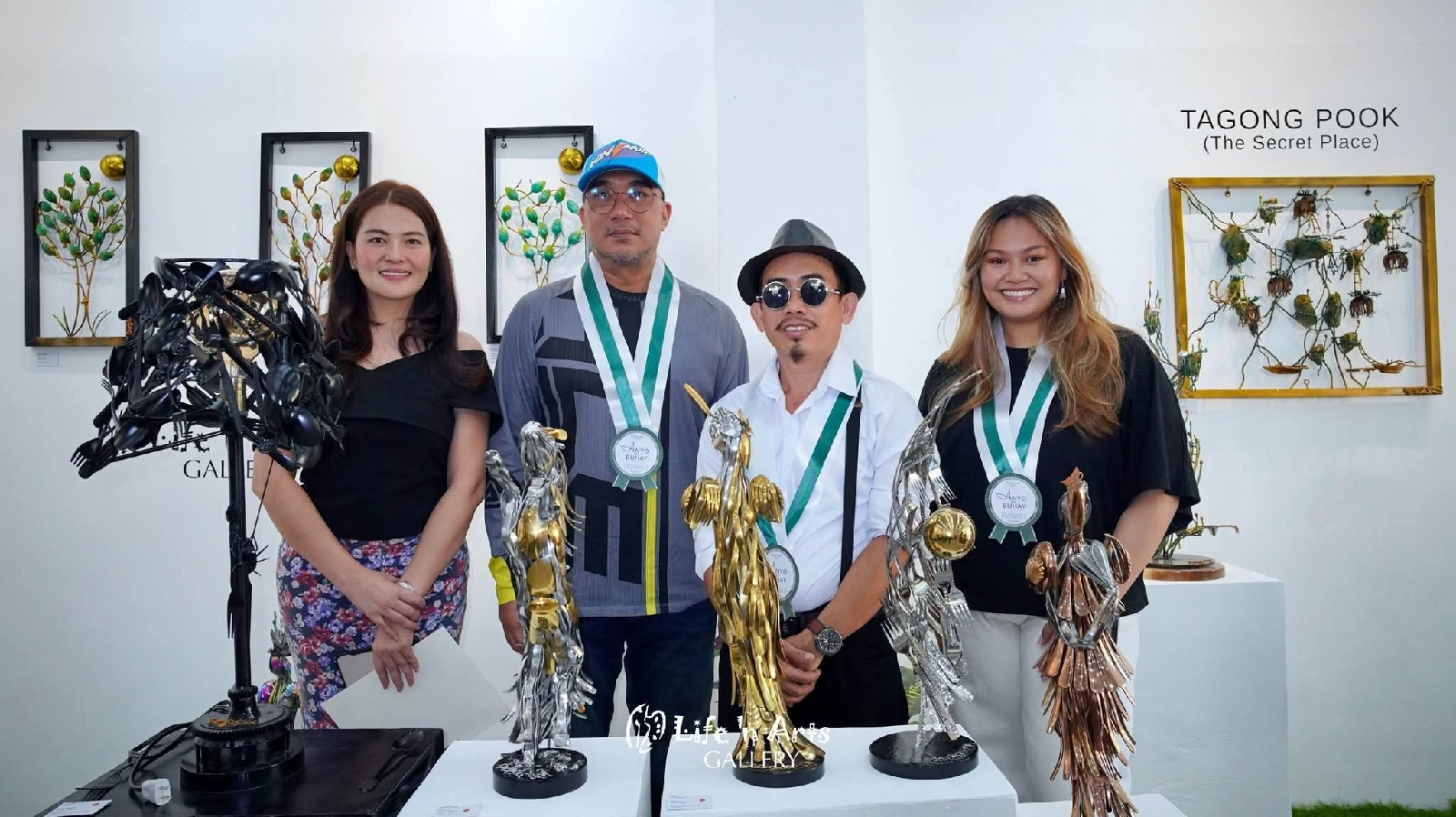 Fhiexbird Orozco Story: From Poverty to Art Success as a Filipino Metal Sculpture Artist Using Recycled Spoon, Fork, and Scrap Metal Art