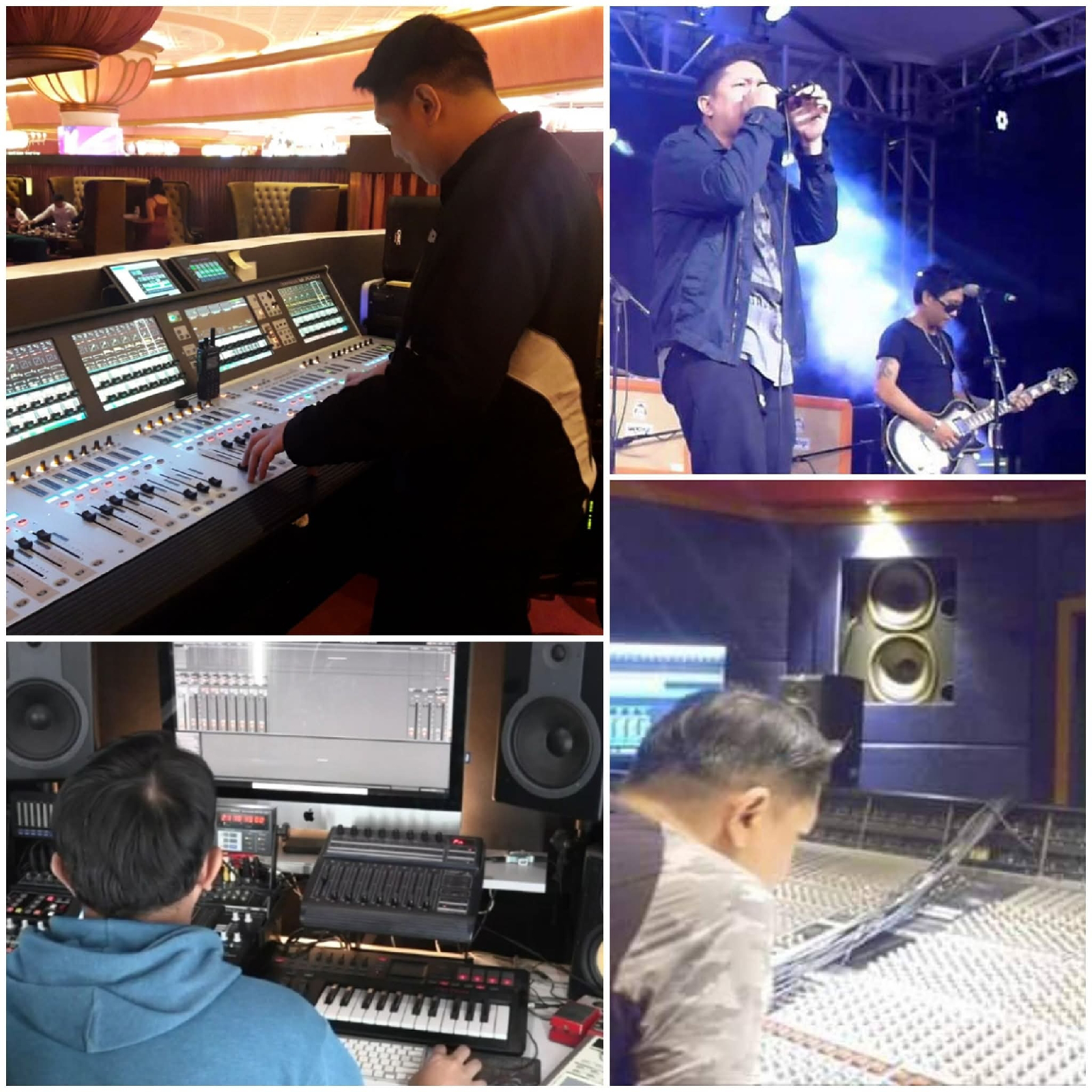 Marvin Fulinara Miano sound engineer career biography