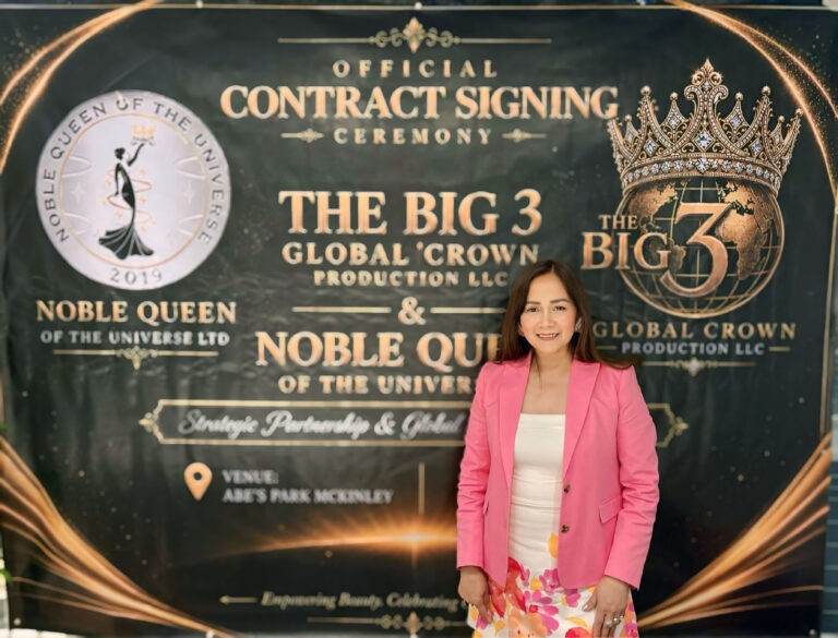 Emily Sy Noble Queen Global Partnership Expands International Opportunities