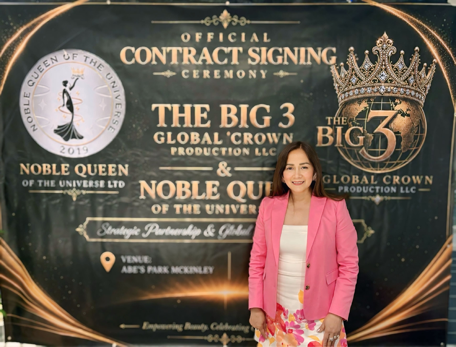Noble Queen Global Partnership Emily Sy international opportunities for women