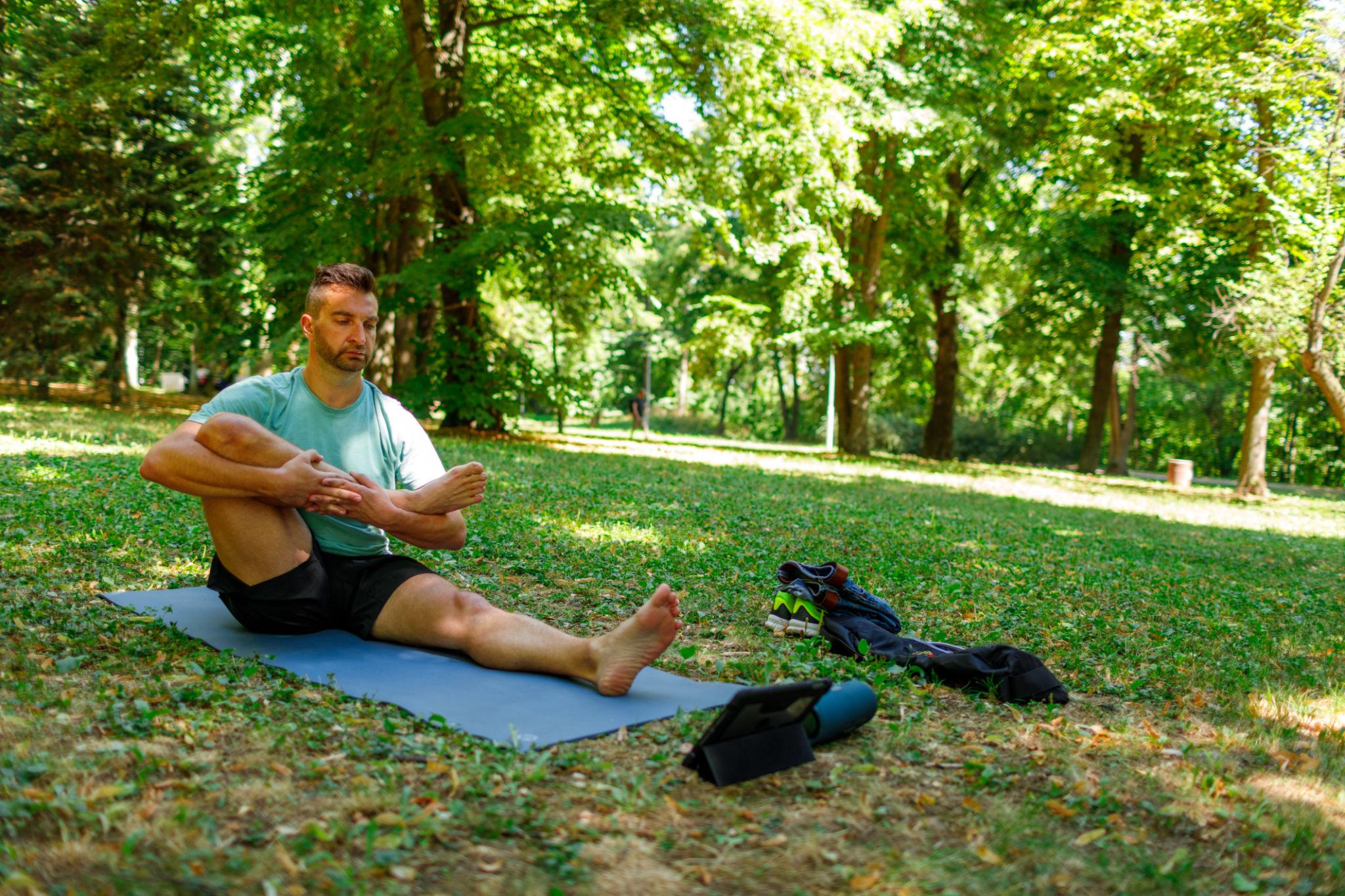 Healthy exercise routine
