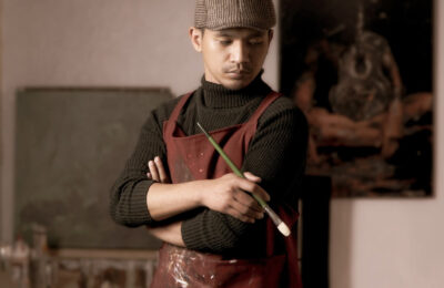 Jayson Dominguez Duclan artist inspiring Igorot portrait painter from Benguet