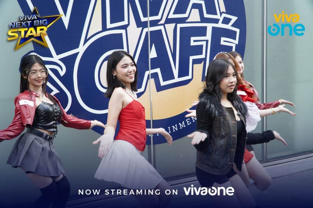 Judges evaluating aspiring stars on Viva's Next Big Star