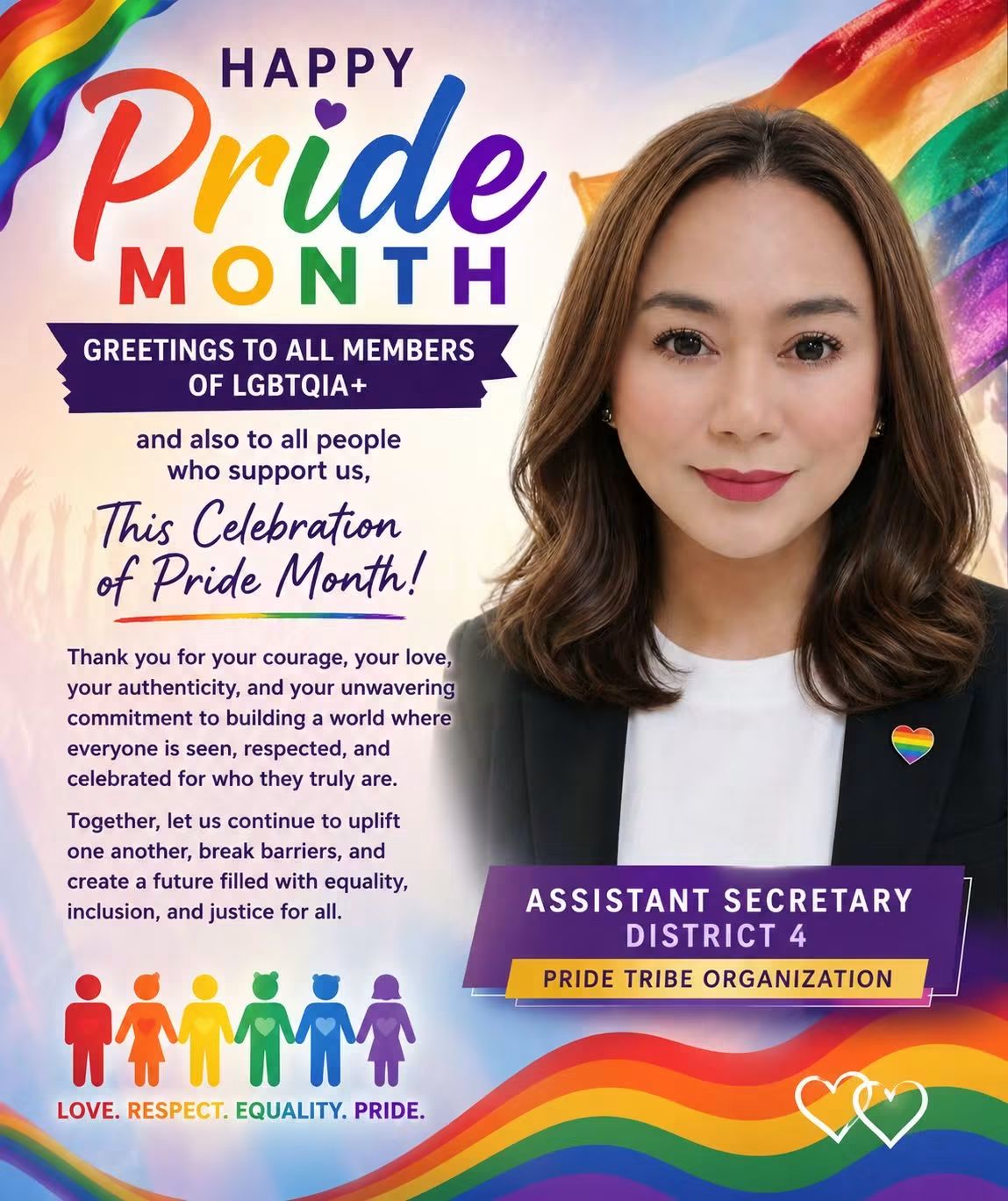 ONE LGBTQIA+ NIGHT Pride Month 2026 celebration in Barangay South Triangle, Quezon City