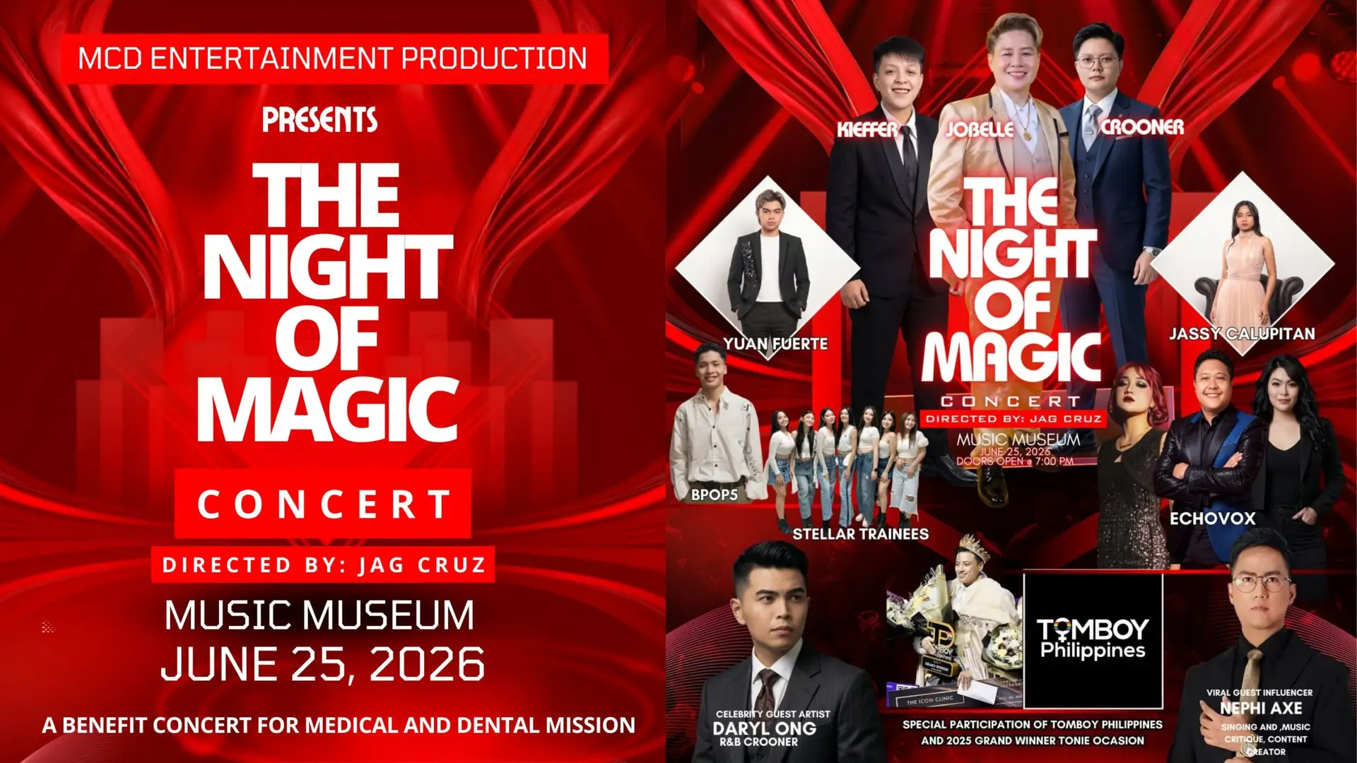 Night of Magic Concert Features Popular Performers