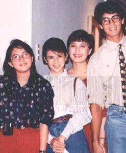 (From left) Janice de Belen, Gelli de Belen, Sharon Cuneta and Richard Gomez.