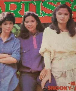 (From left) Maricel Soriano, Janice de Belen and Snooky Serna.